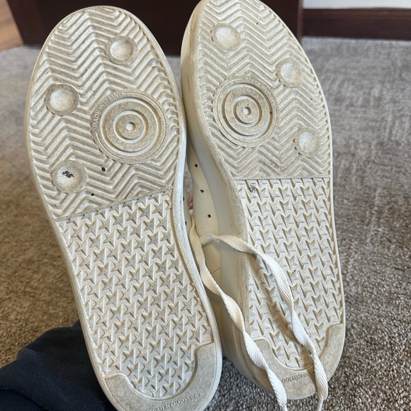 Golden Goose PURESTAR White Leather Sneakers - Picture 5 of 5